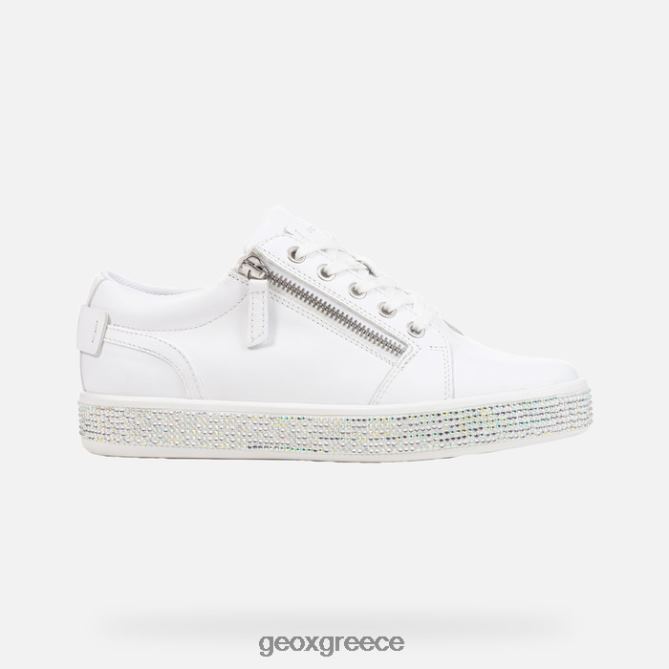 4DBLR0392 άσπρο Geox leelu' γυναίκα