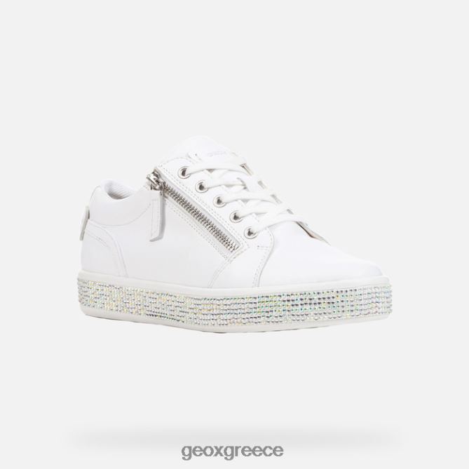 4DBLR0392 άσπρο Geox leelu' γυναίκα
