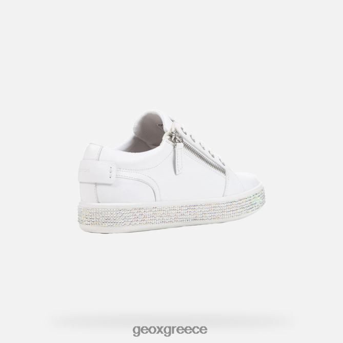 4DBLR0392 άσπρο Geox leelu' γυναίκα