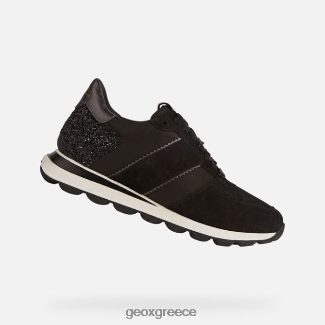 4DBLR0401 μαύρος Geox spherica vseries γυναίκα