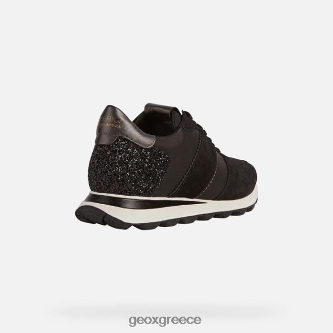 4DBLR0401 μαύρος Geox spherica vseries γυναίκα