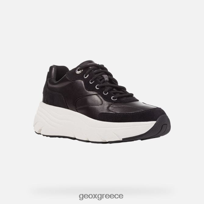 4DBLR0411 μαύρος Geox γυναίκα διαμάντα