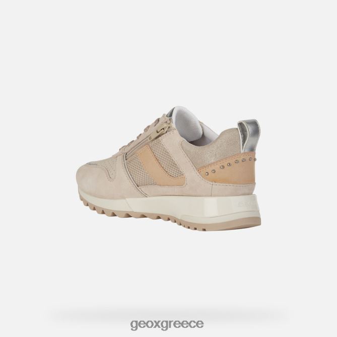 4DBLR0415 μπεζ/βερίκοκο Geox γυναίκα tabelya