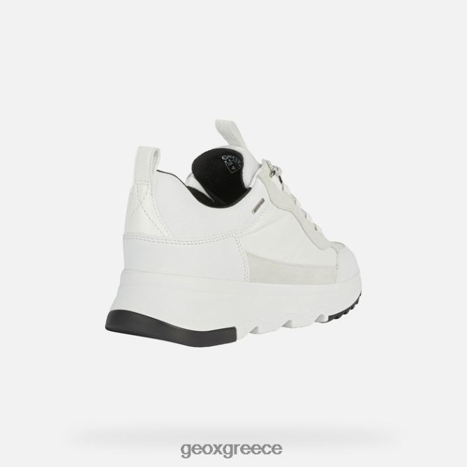 4DBLR0429 λευκό/εκρού Geox φαλένα abx γυναίκα