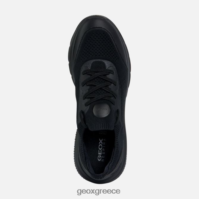 4DBLR046 μαύρος Geox σφαιρική ακτίφ γυναίκα