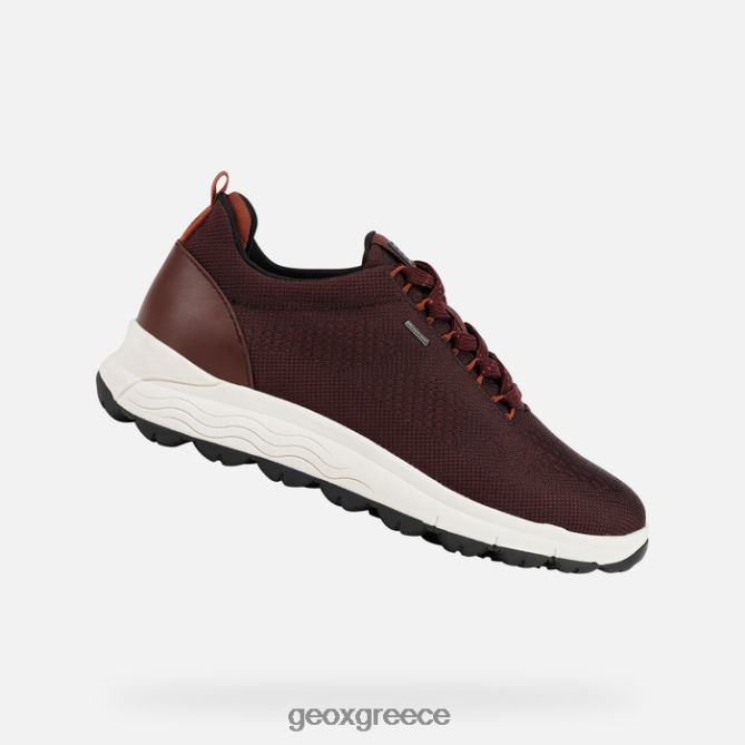 4DBLR050 μαόνι/κρασί Geox σφαιρική 4x4 abx γυναίκα