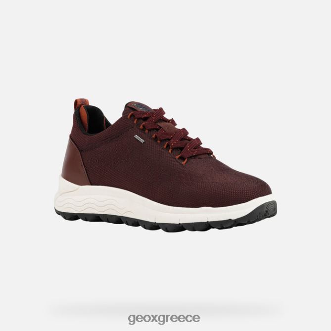 4DBLR050 μαόνι/κρασί Geox σφαιρική 4x4 abx γυναίκα