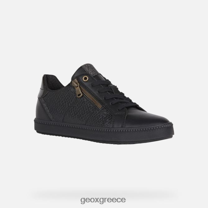4DBLR0522 μαύρος Geox μπλούμι γυναίκα