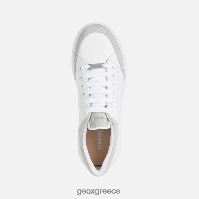 4DBLR0538 λευκό/ανοιχτό γκρι Geox γυναίκα νταλίλα