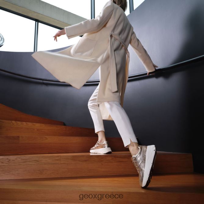 4DBLR0539 σαμπάνια Geox γυναίκα διαμάντα