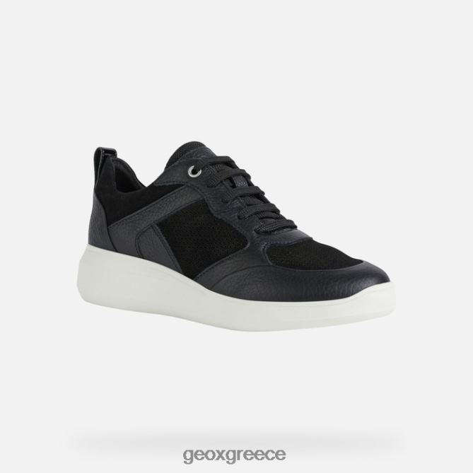 4DBLR053 μαύρος Geox γυναίκα ρουβίδια