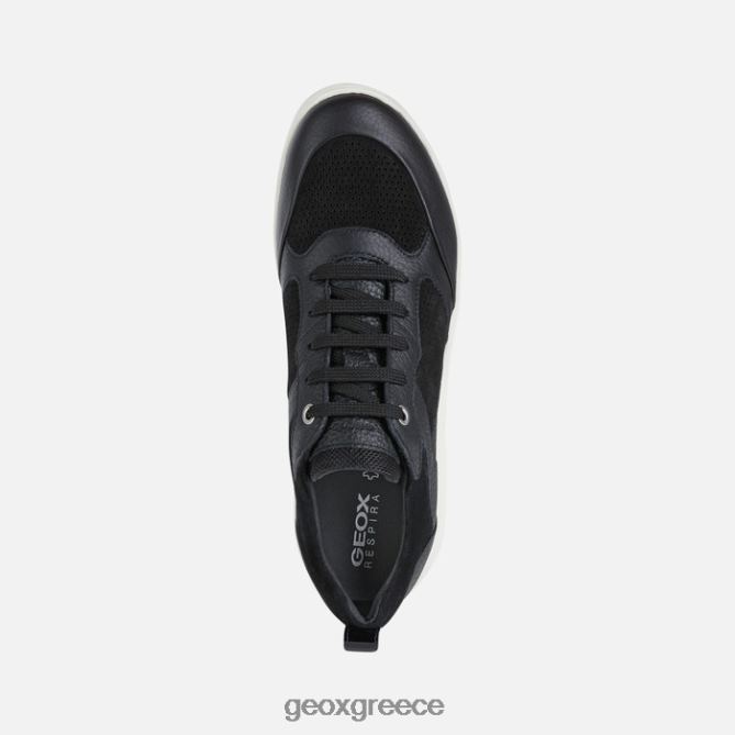 4DBLR053 μαύρος Geox γυναίκα ρουβίδια