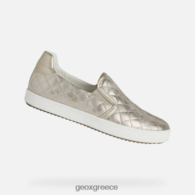 4DBLR0562 ανοιχτό γκρι/ανοιχτό χρυσό Geox μπλούμι γυναίκα