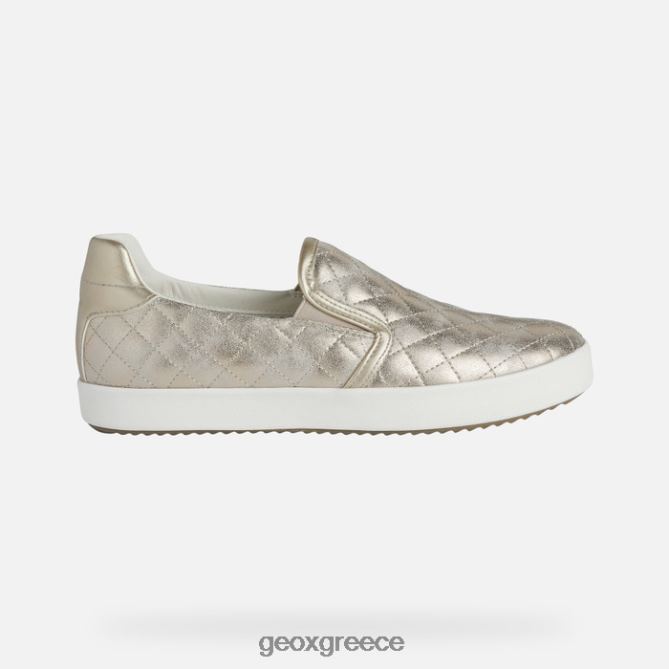 4DBLR0562 ανοιχτό γκρι/ανοιχτό χρυσό Geox μπλούμι γυναίκα