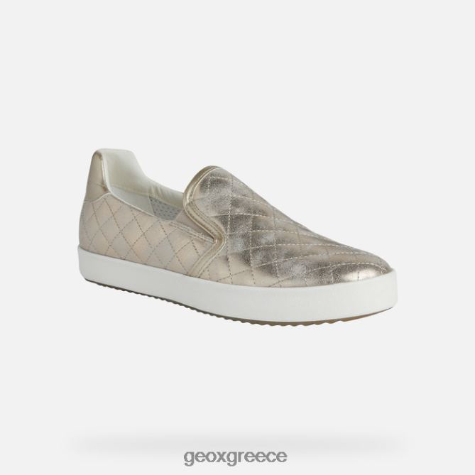 4DBLR0562 ανοιχτό γκρι/ανοιχτό χρυσό Geox μπλούμι γυναίκα