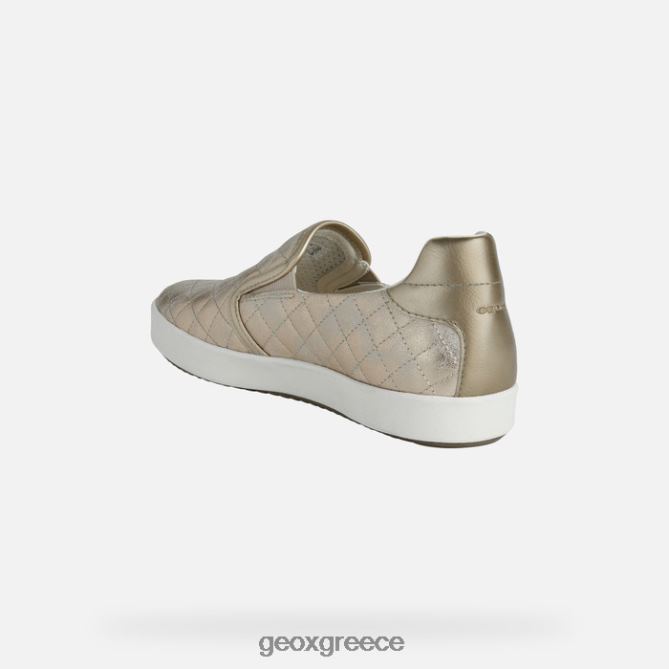 4DBLR0562 ανοιχτό γκρι/ανοιχτό χρυσό Geox μπλούμι γυναίκα