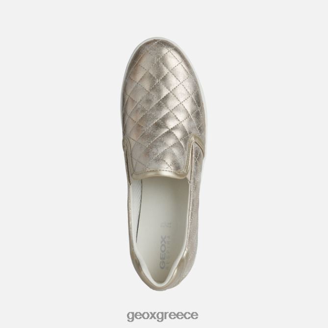 4DBLR0562 ανοιχτό γκρι/ανοιχτό χρυσό Geox μπλούμι γυναίκα