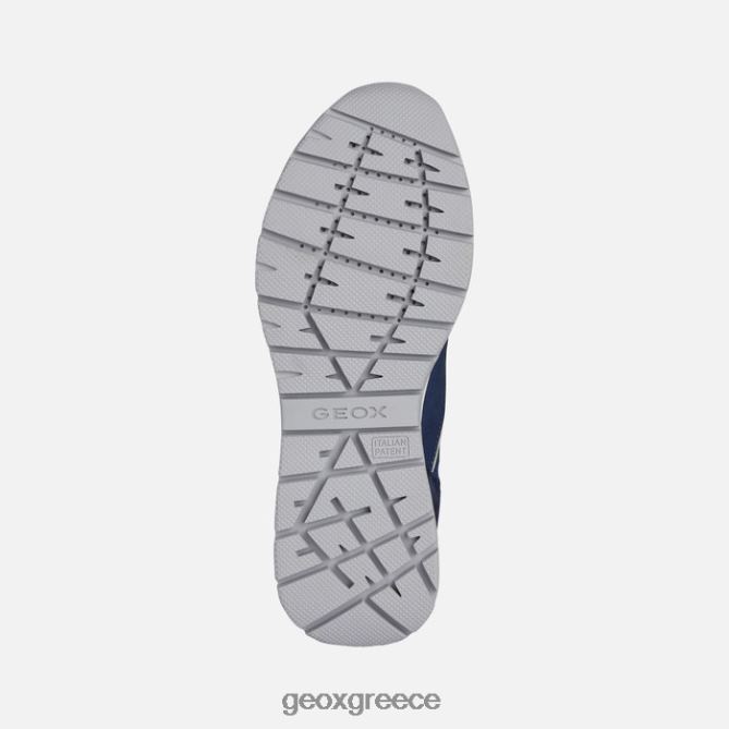 4DBLR0581 dk μπλε/γκρι Geox braies γυναίκα