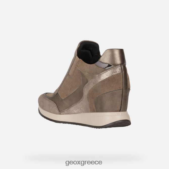 4DBLR0589 σκούρο μπεζ Geox nydame γυναίκα