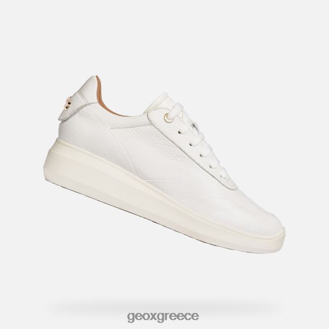 4DBLR0595 άσπρο Geox γυναίκα ρουβίδια