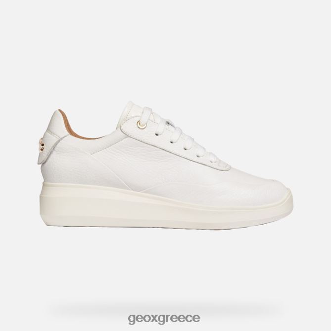 4DBLR0595 άσπρο Geox γυναίκα ρουβίδια