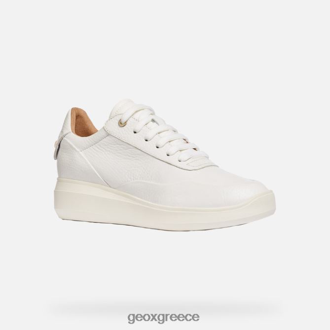 4DBLR0595 άσπρο Geox γυναίκα ρουβίδια