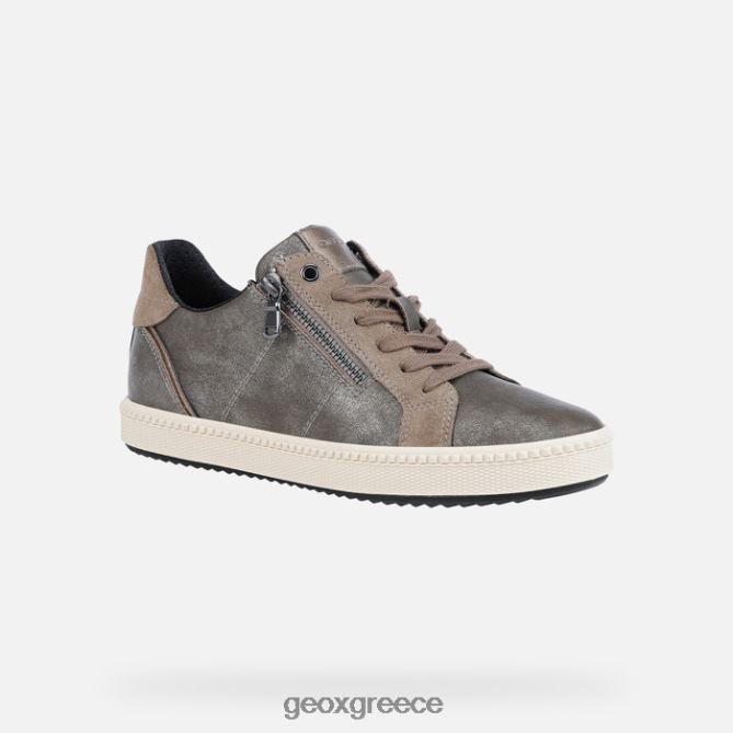 4DBLR0598 σκούρο μπεζ Geox μπλούμι γυναίκα