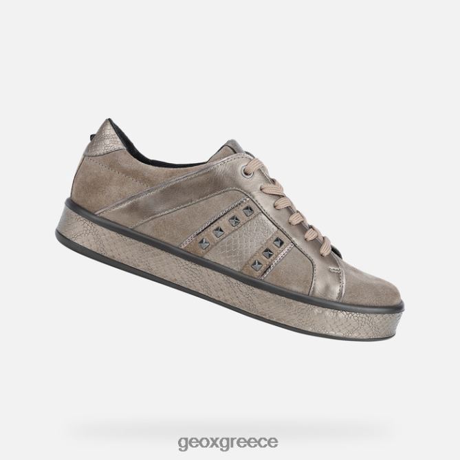 4DBLR0603 σκούρο μπεζ Geox leelu' γυναίκα