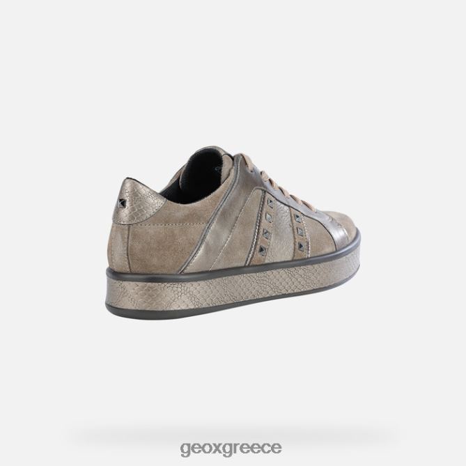 4DBLR0603 σκούρο μπεζ Geox leelu' γυναίκα