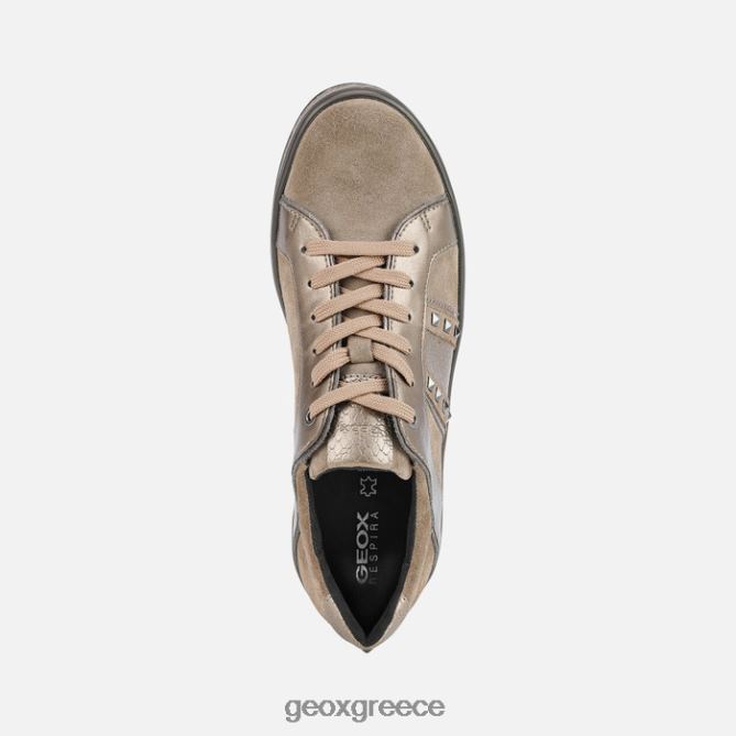 4DBLR0603 σκούρο μπεζ Geox leelu' γυναίκα