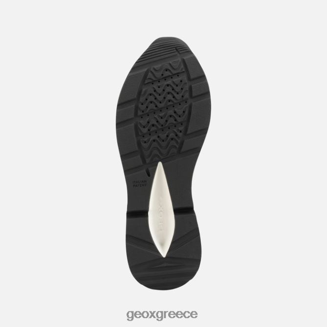 4DBLR0608 σκούρο μπεζ/καπνός Geox πίσω γυναίκα