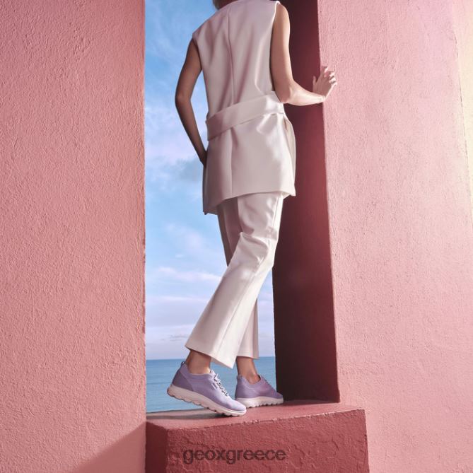 4DBLR067 ανοιχτό βιολετί Geox σφαιρική γυναίκα