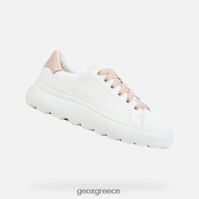 4DBLR086 λευκό/γυμνό Geox spherica ec4.1 γυναίκα