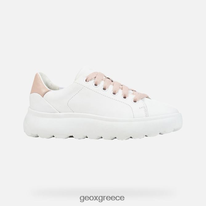 4DBLR086 λευκό/γυμνό Geox spherica ec4.1 γυναίκα