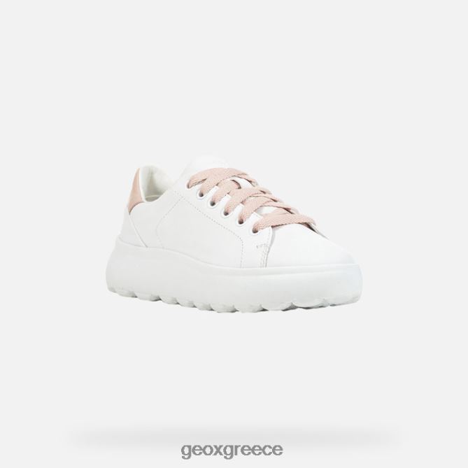 4DBLR086 λευκό/γυμνό Geox spherica ec4.1 γυναίκα