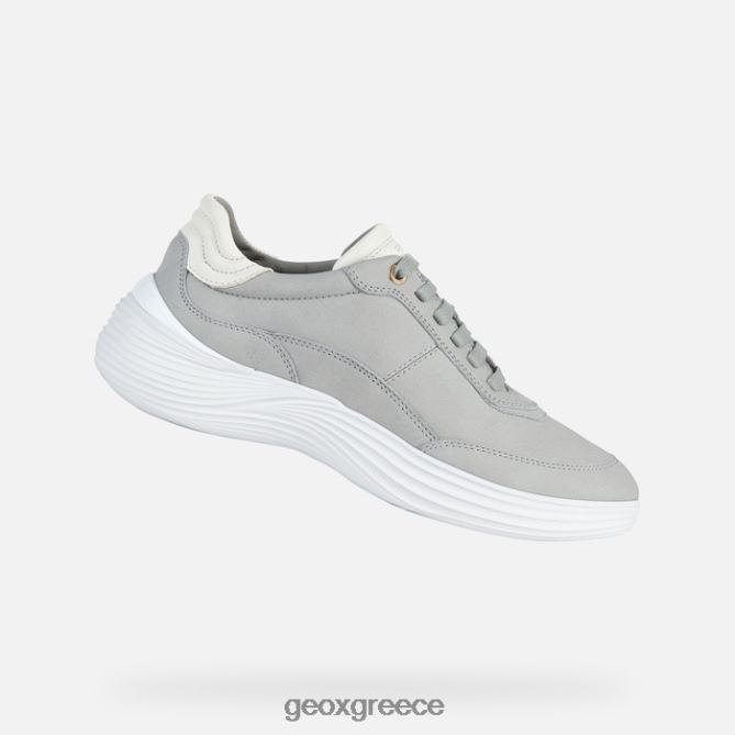 4DBLR090 ανοιχτό γκρι/λευκό Geox fluctis γυναίκα