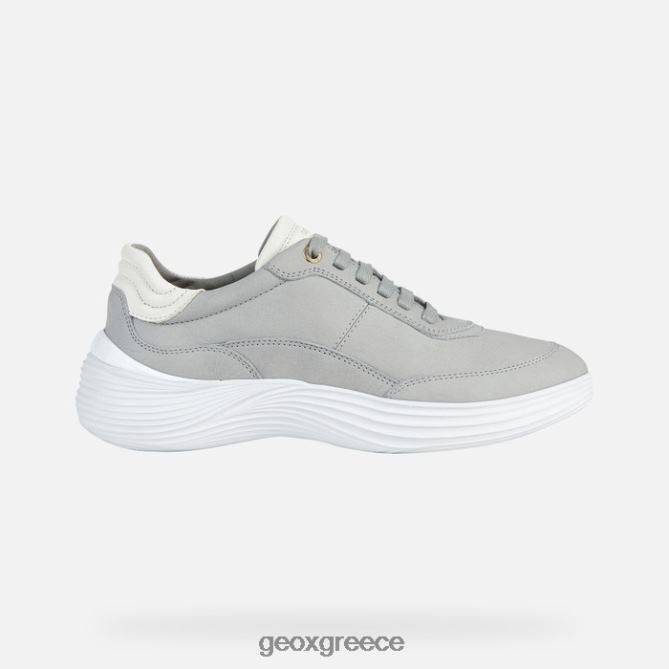 4DBLR090 ανοιχτό γκρι/λευκό Geox fluctis γυναίκα