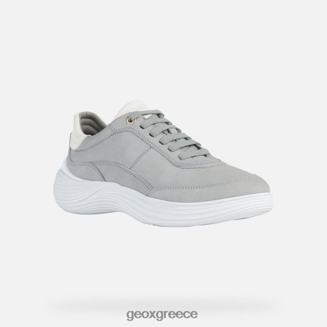 4DBLR090 ανοιχτό γκρι/λευκό Geox fluctis γυναίκα