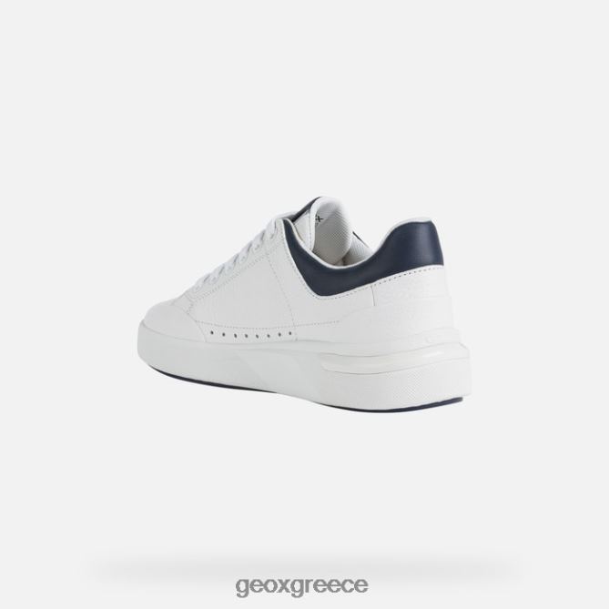 4DBLR095 λευκό/σκούρο τζιν Geox γυναίκα νταλίλα