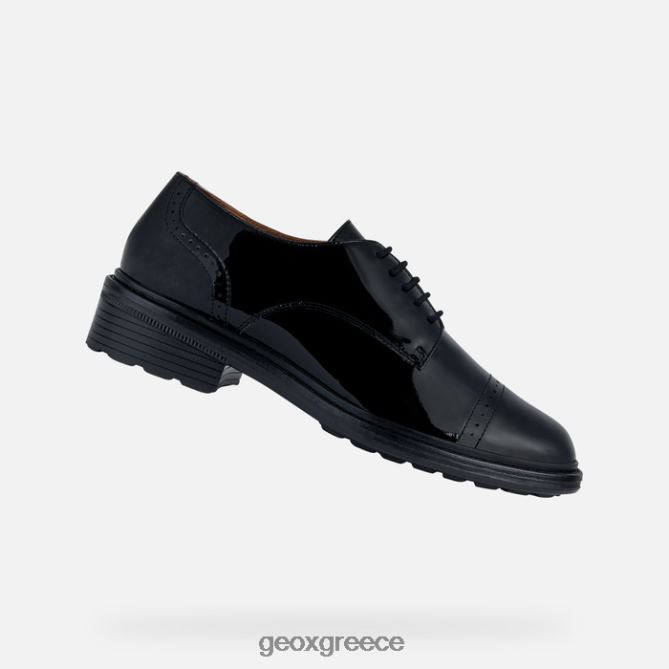 4DBLR0211 μαύρος Geox περπάτημα ευχαρίστηση γυναίκα