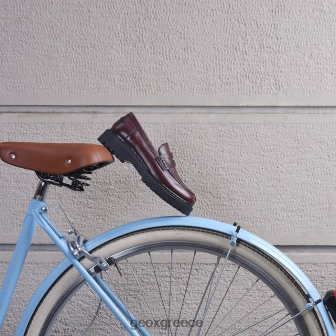 4DBLR0156 μπορντό Geox μπλέιζε γυναίκα