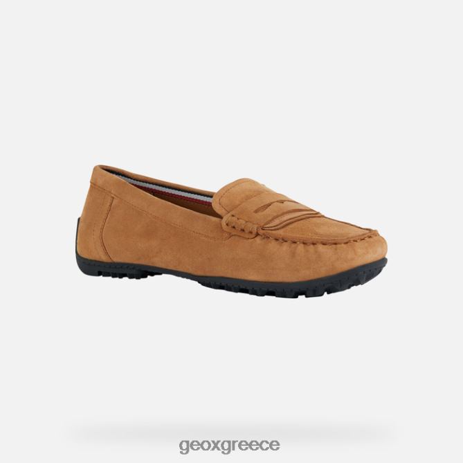 4DBLR0178 καμήλα Geox γυναίκα λαβή kosmopolis