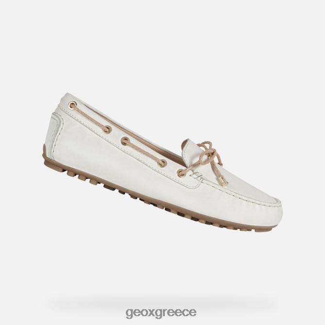 4DBLR0387 υπόλευκο/άμμο Geox Leelyan γυναίκα