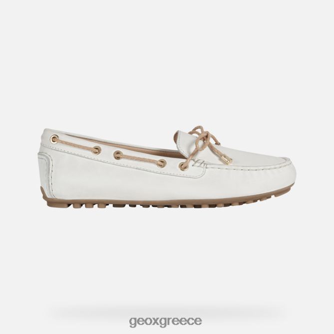 4DBLR0387 υπόλευκο/άμμο Geox Leelyan γυναίκα
