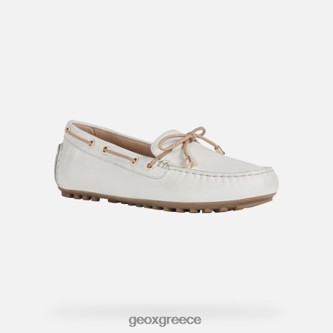 4DBLR0387 υπόλευκο/άμμο Geox Leelyan γυναίκα