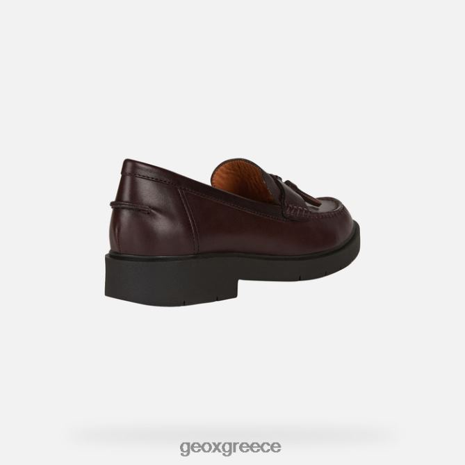 4DBLR0441 σκούρο μπορντό Geox spherica ec1 γυναίκα