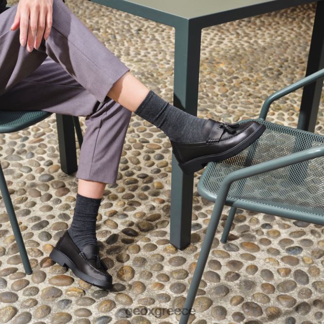 4DBLR0442 μαύρος Geox spherica ec1 γυναίκα