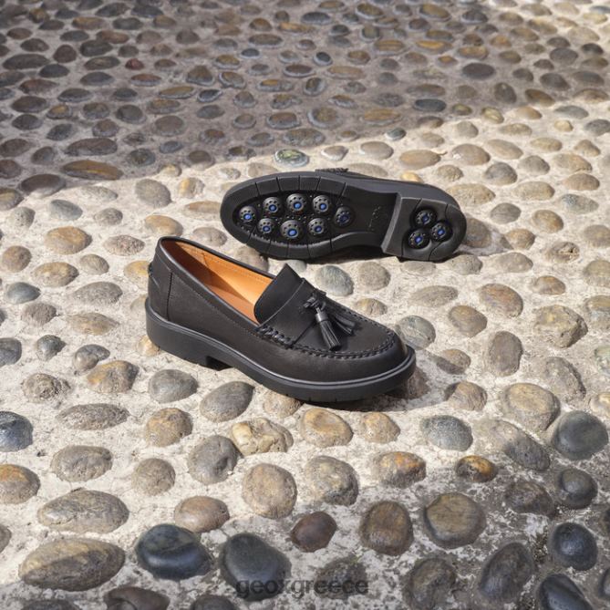 4DBLR0442 μαύρος Geox spherica ec1 γυναίκα