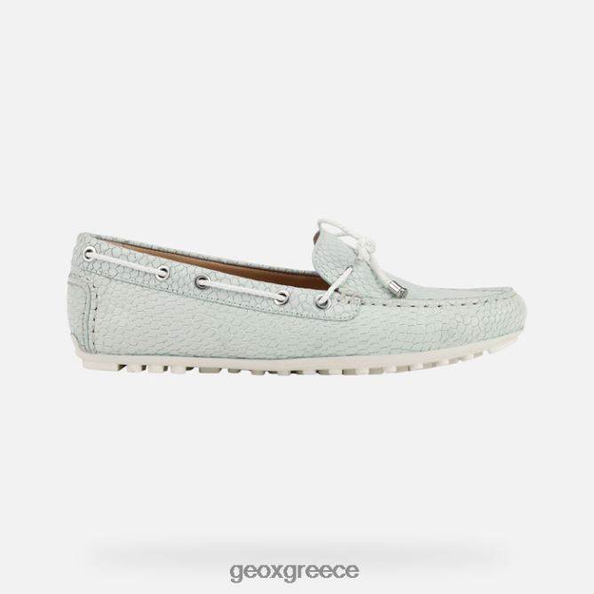 4DBLR0466 Πράσινο/άσπρο Geox Leelyan γυναίκα
