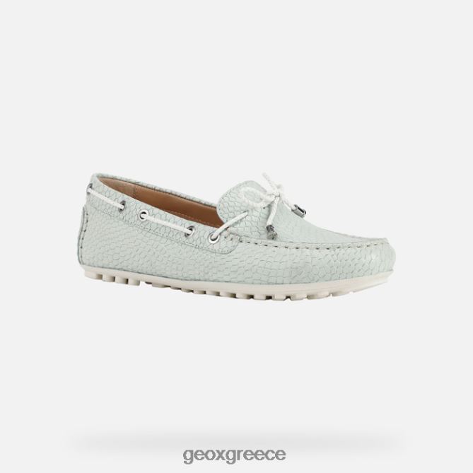 4DBLR0466 Πράσινο/άσπρο Geox Leelyan γυναίκα